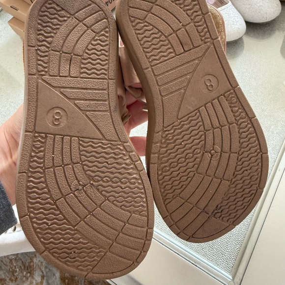 Glittery Butterfly Toddler Sandals - Picture 3 of 3